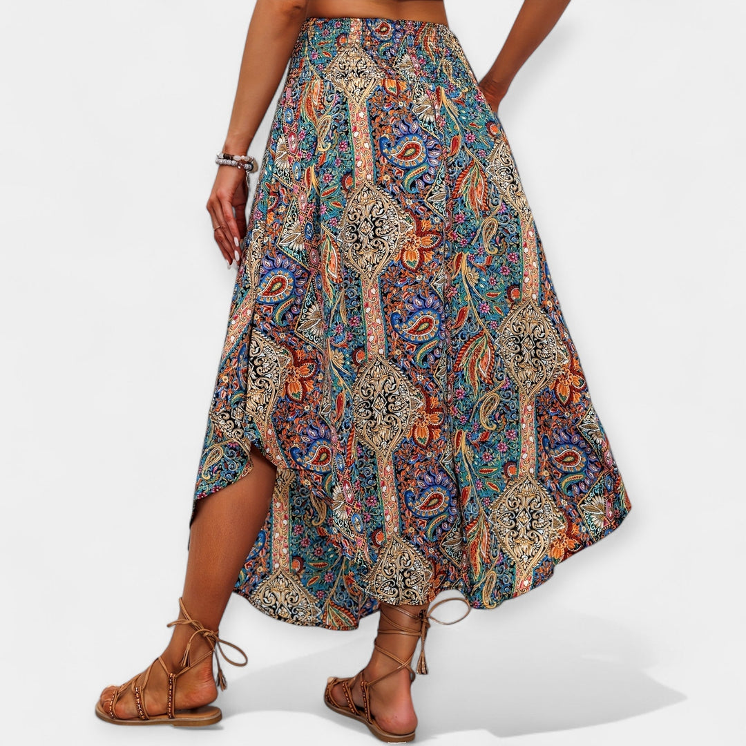 Lucie | Gonna midi a fiori