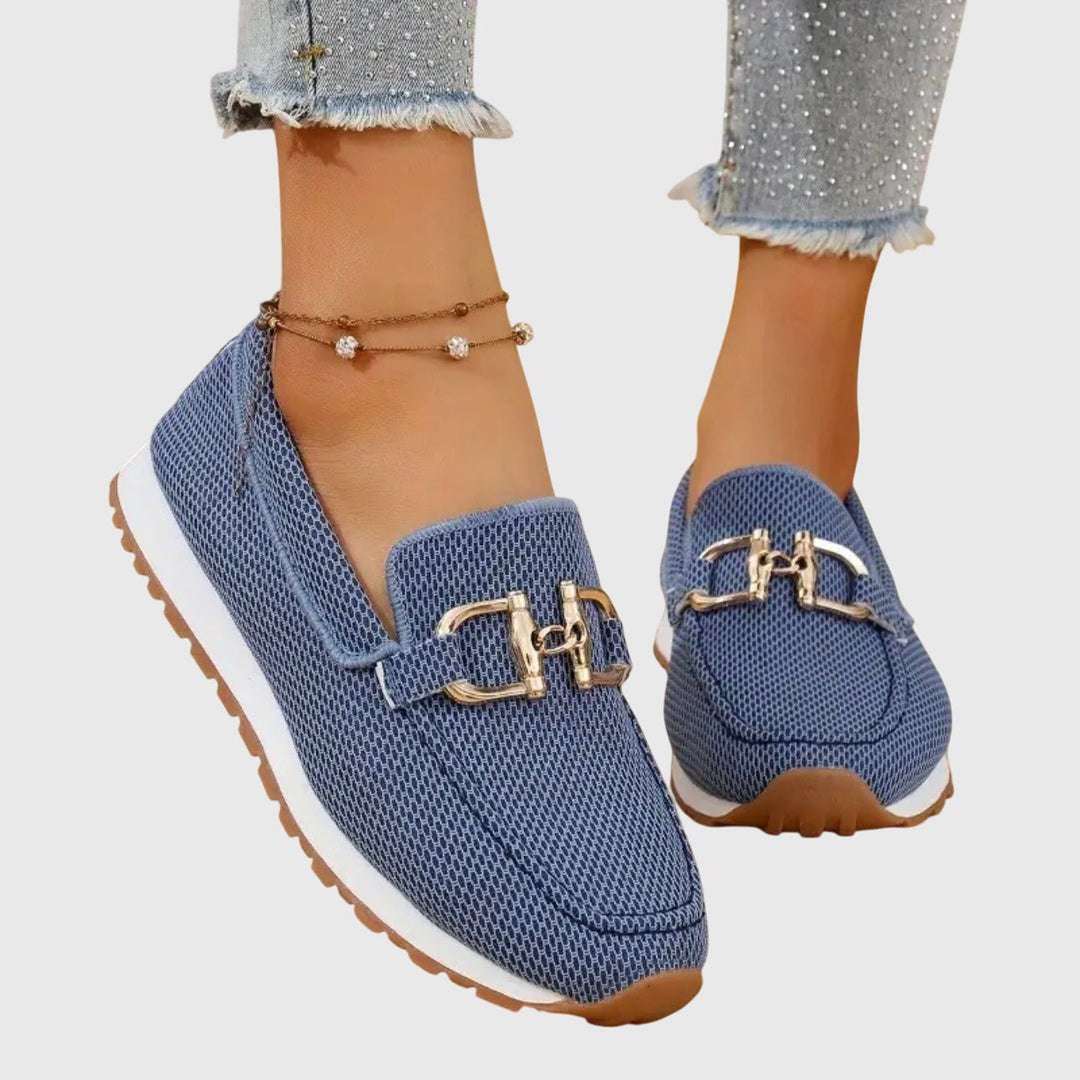 Sneakers comode senza lacci con soletta morbida