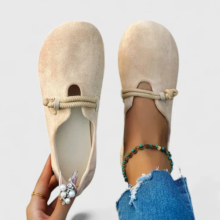 Ysavriann | Mocassini ortopedici in camoscio