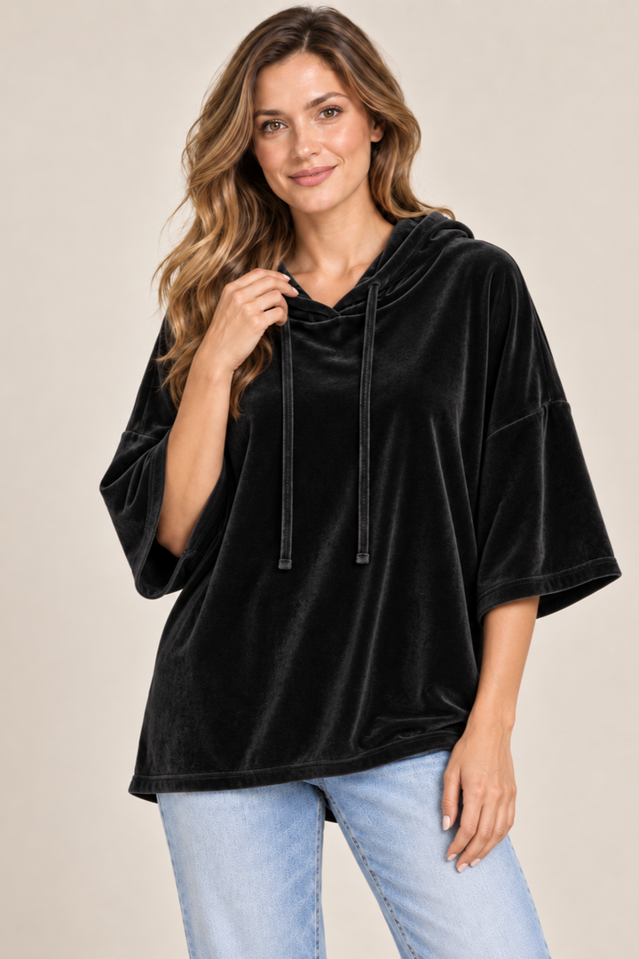 Emese | Felpa oversize con cappuccio