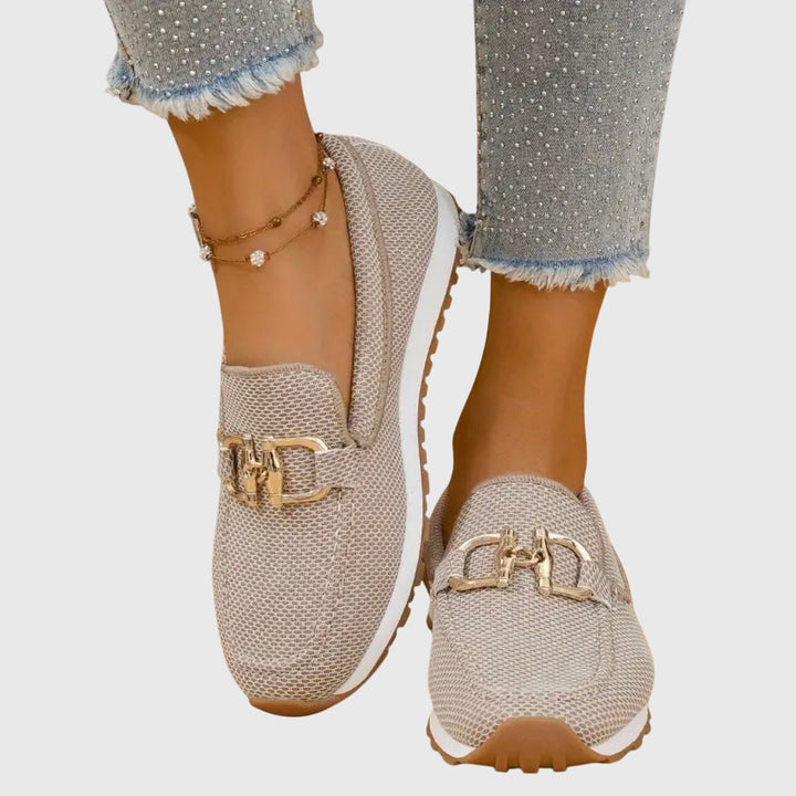 Sneakers comode senza lacci con soletta morbida