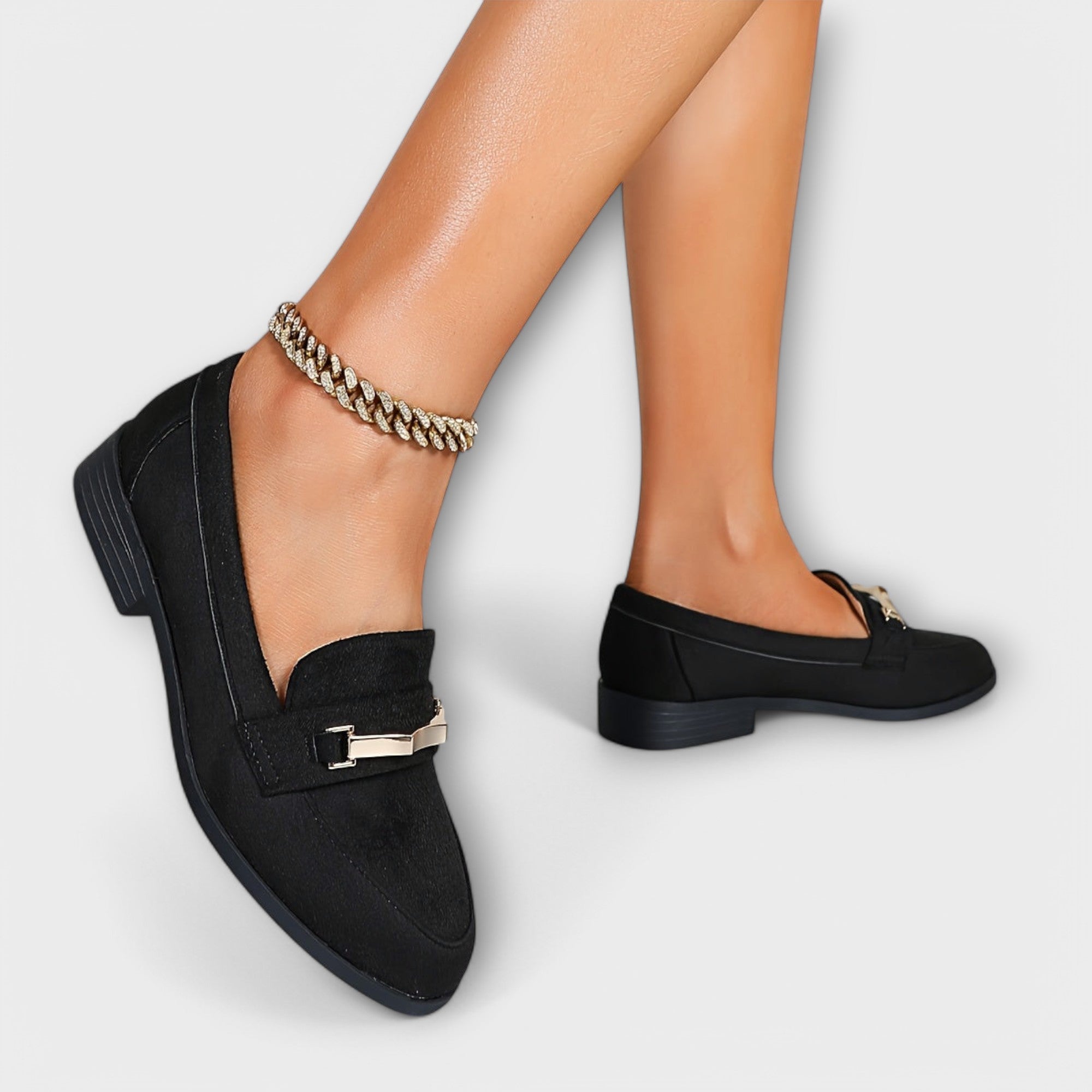 Alexandrina - Flanelová Loafer Topánka