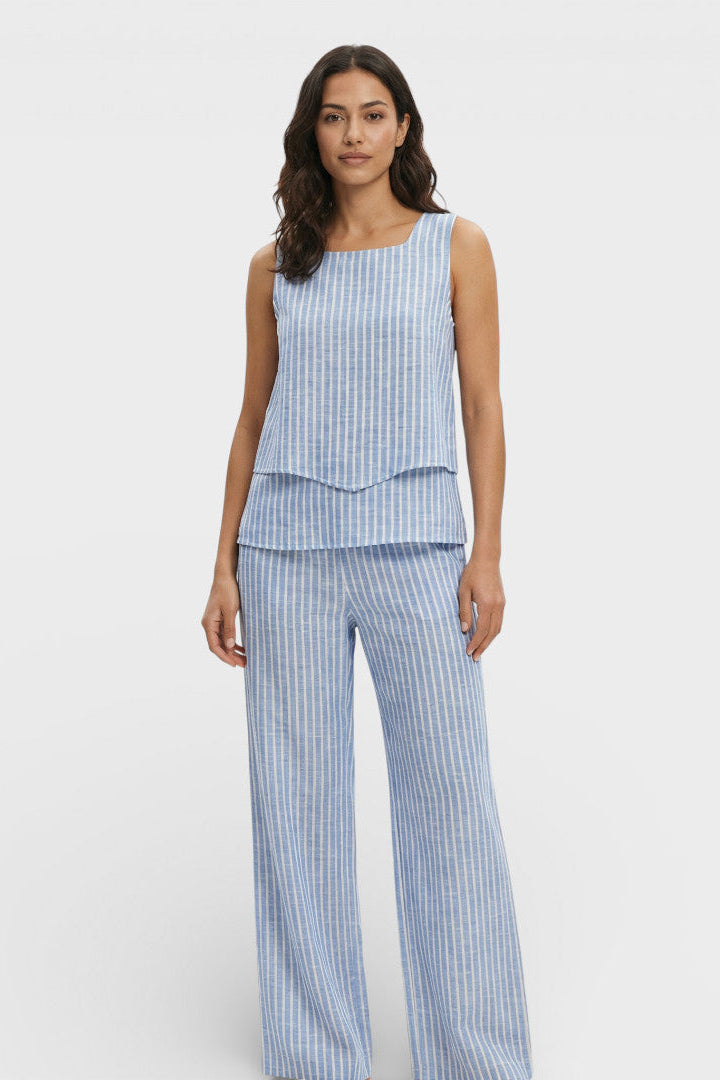 Svetozára | Completo con top largo e pantaloni larghi