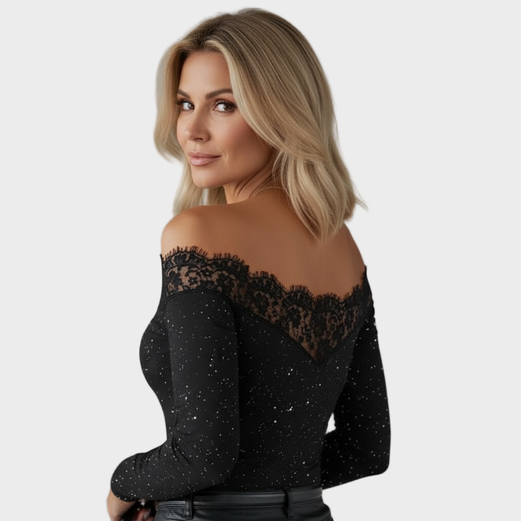 Stella | Blusa in pizzo