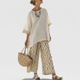 Eduarda - Elegantný Boho Chic Komplet