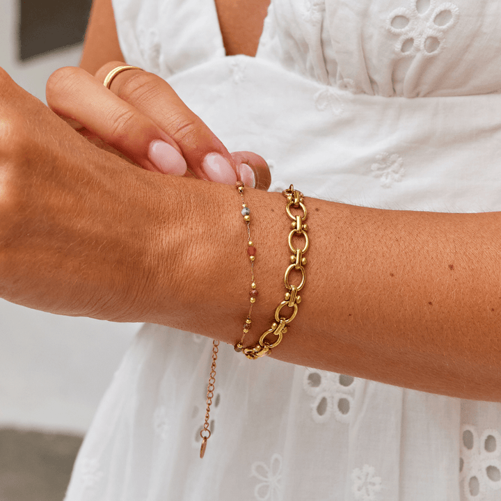 Bracciale a catena in oro