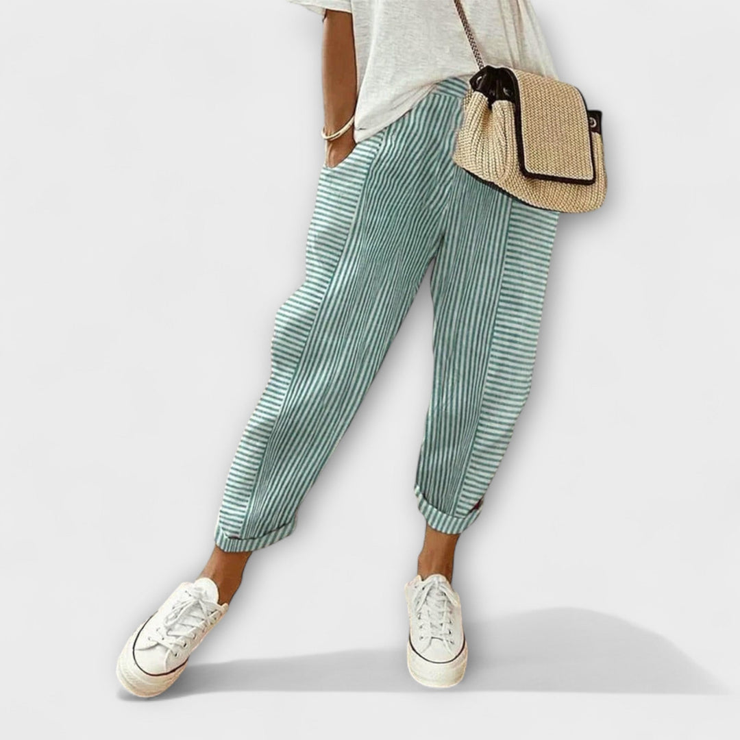 Sanne | Pantaloni a righe