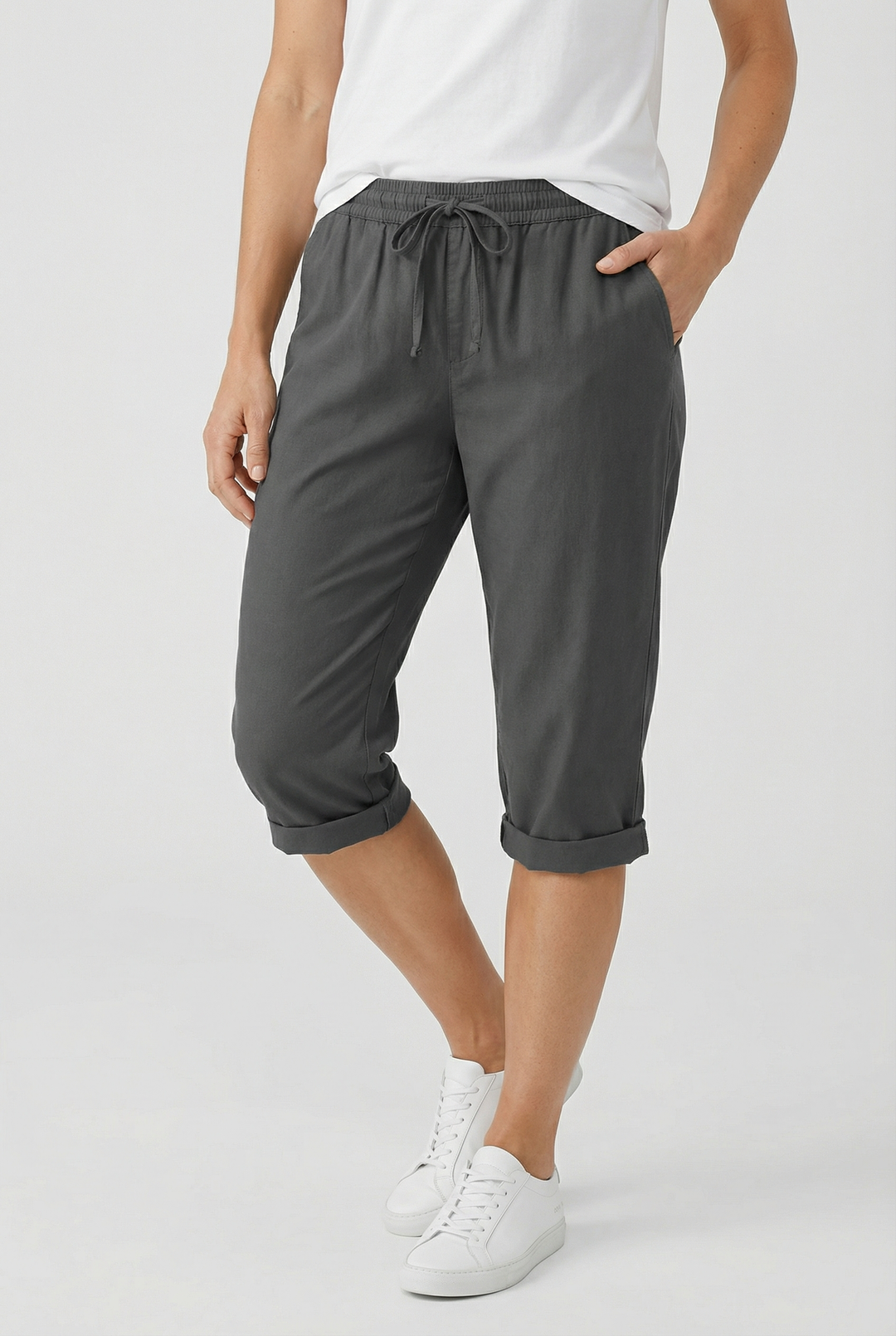 Pantaloni corti traspiranti con tasche