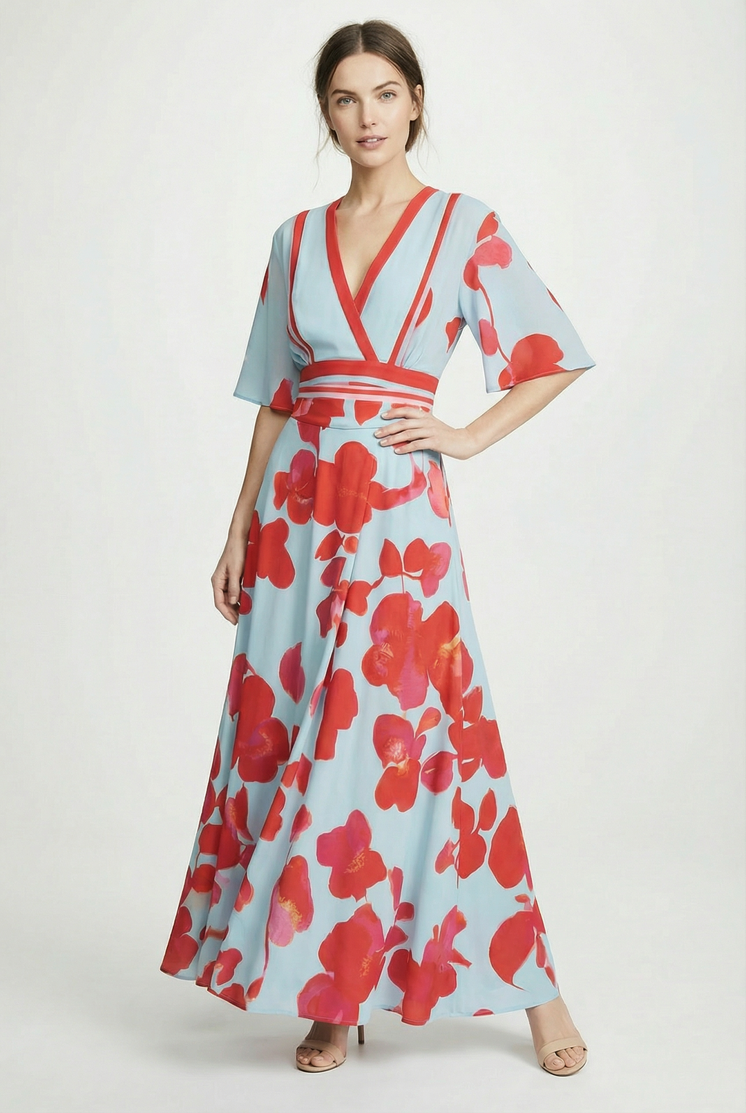 Laurina | Maxi abito con legatura