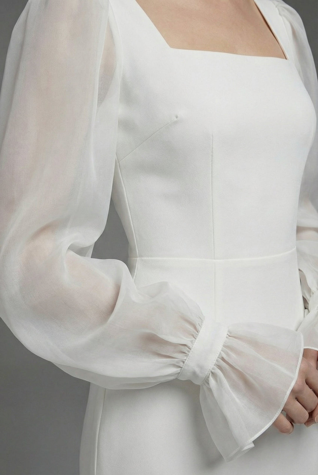 Ivanka | Abito maxi bianco da cerimonia