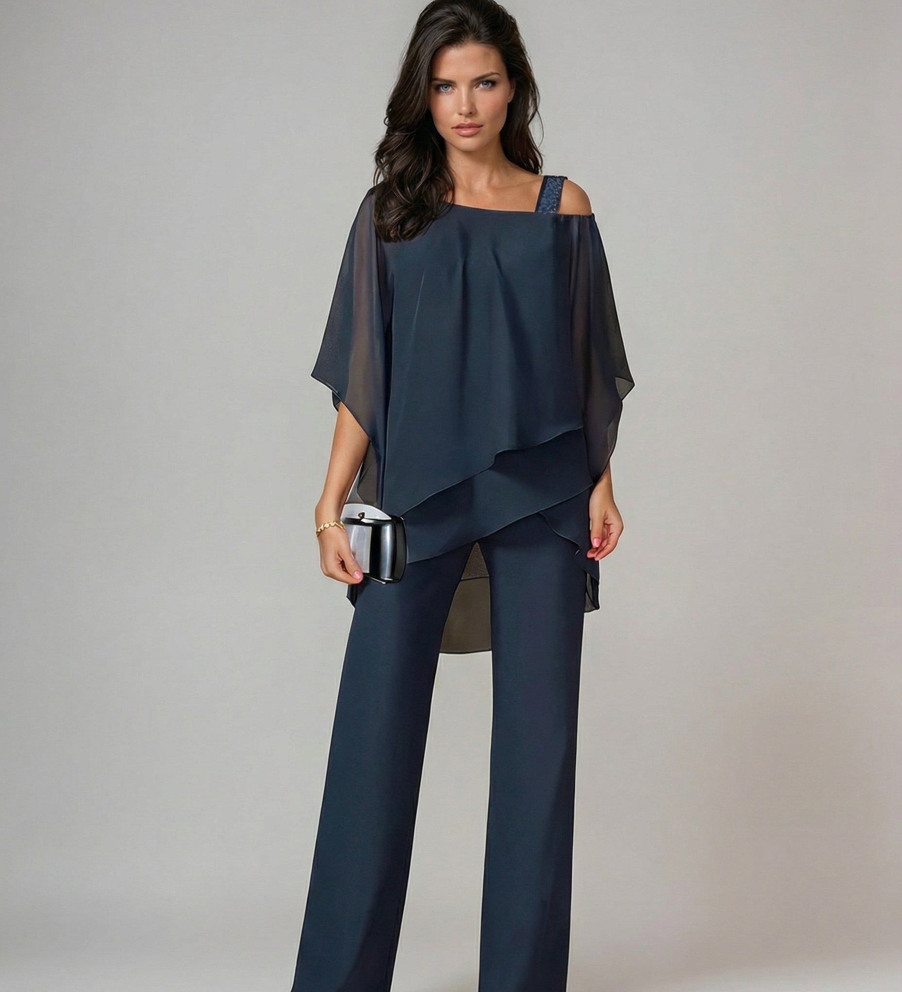 Isabela – Chic letný set s topom a nohavicami