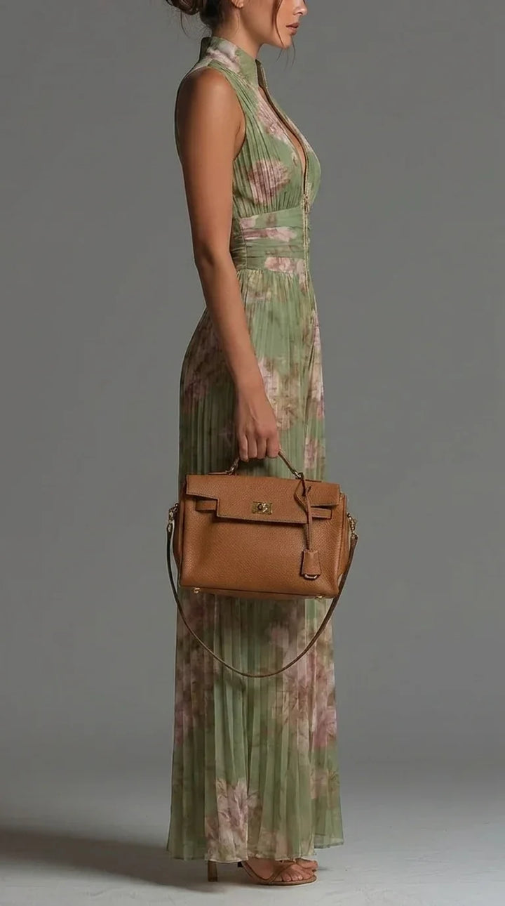 Leontína | Tuta elegante plissettata