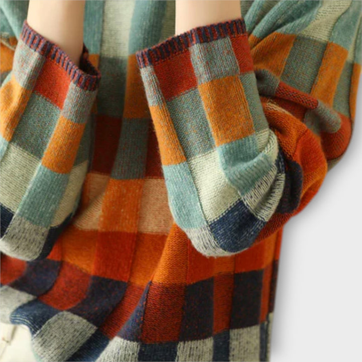 Erika | Maglione patchwork