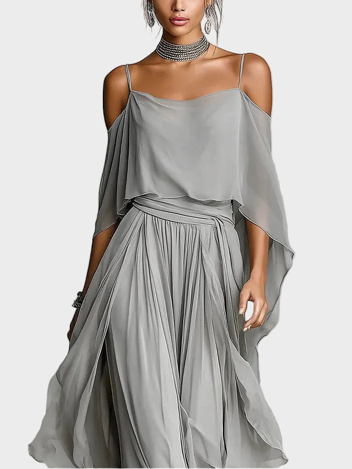 Isabela | Completo grigio con