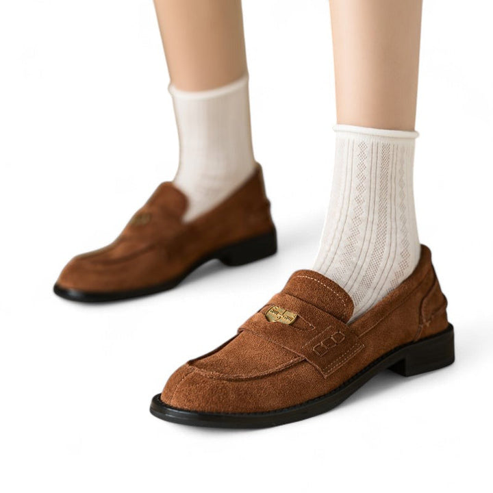 Mocassini dal look delicato in stile vintage