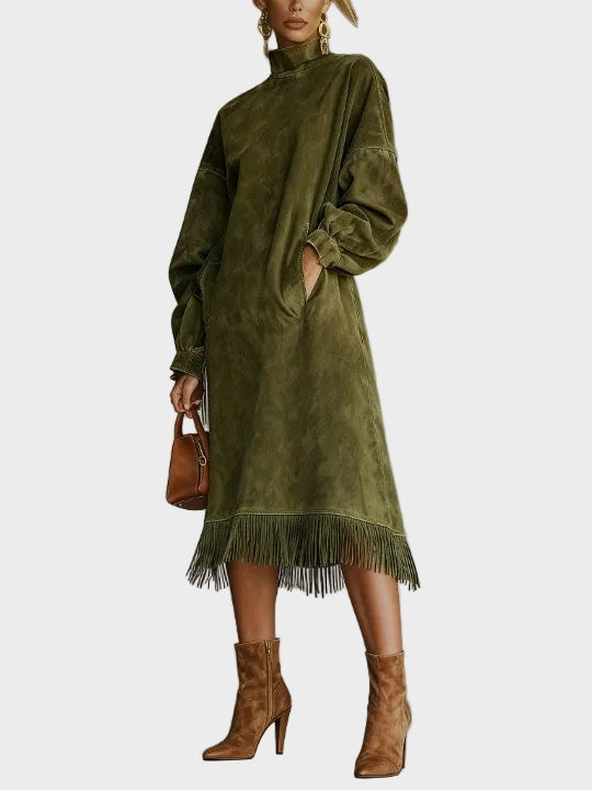 Ginevra | Abito in suede