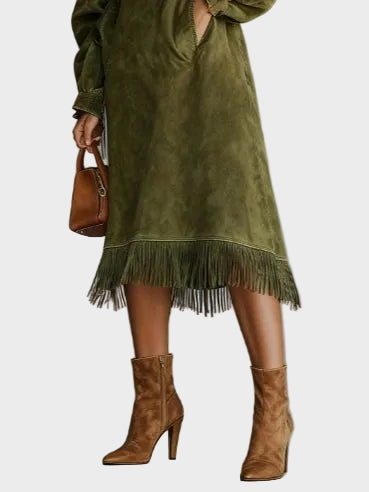 Ginevra | Abito in suede