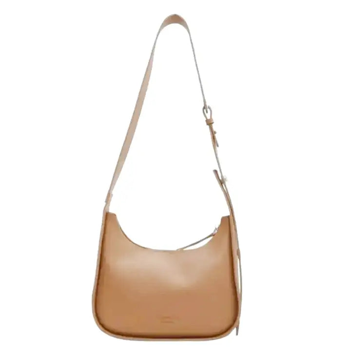 Borsa a tracolla morbida e liscia