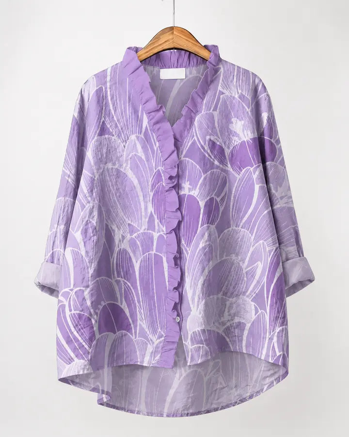 Olívia | Blusa con delicato motivo artistico