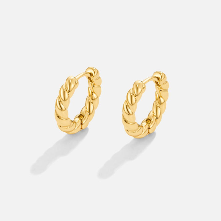 Orecchini a spirale Layla in oro