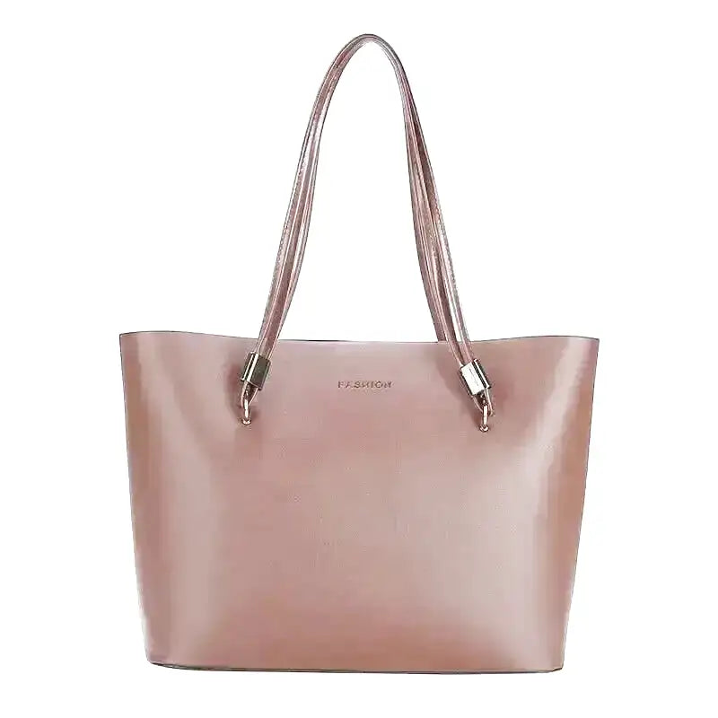 Grande borsa tote morbida e liscia