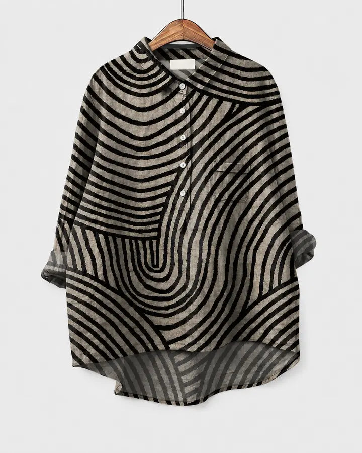 Ria | Blusa estiva con scollatura a volant