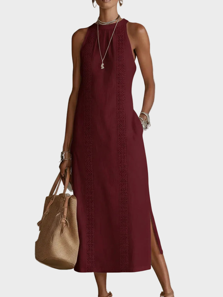 Jimena | Midi-abito in lino