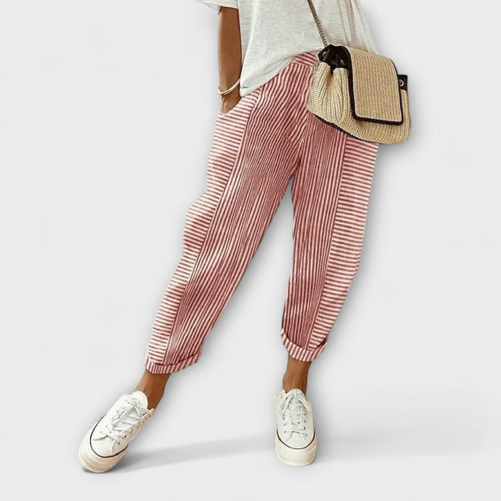 Sanne | Pantaloni a righe