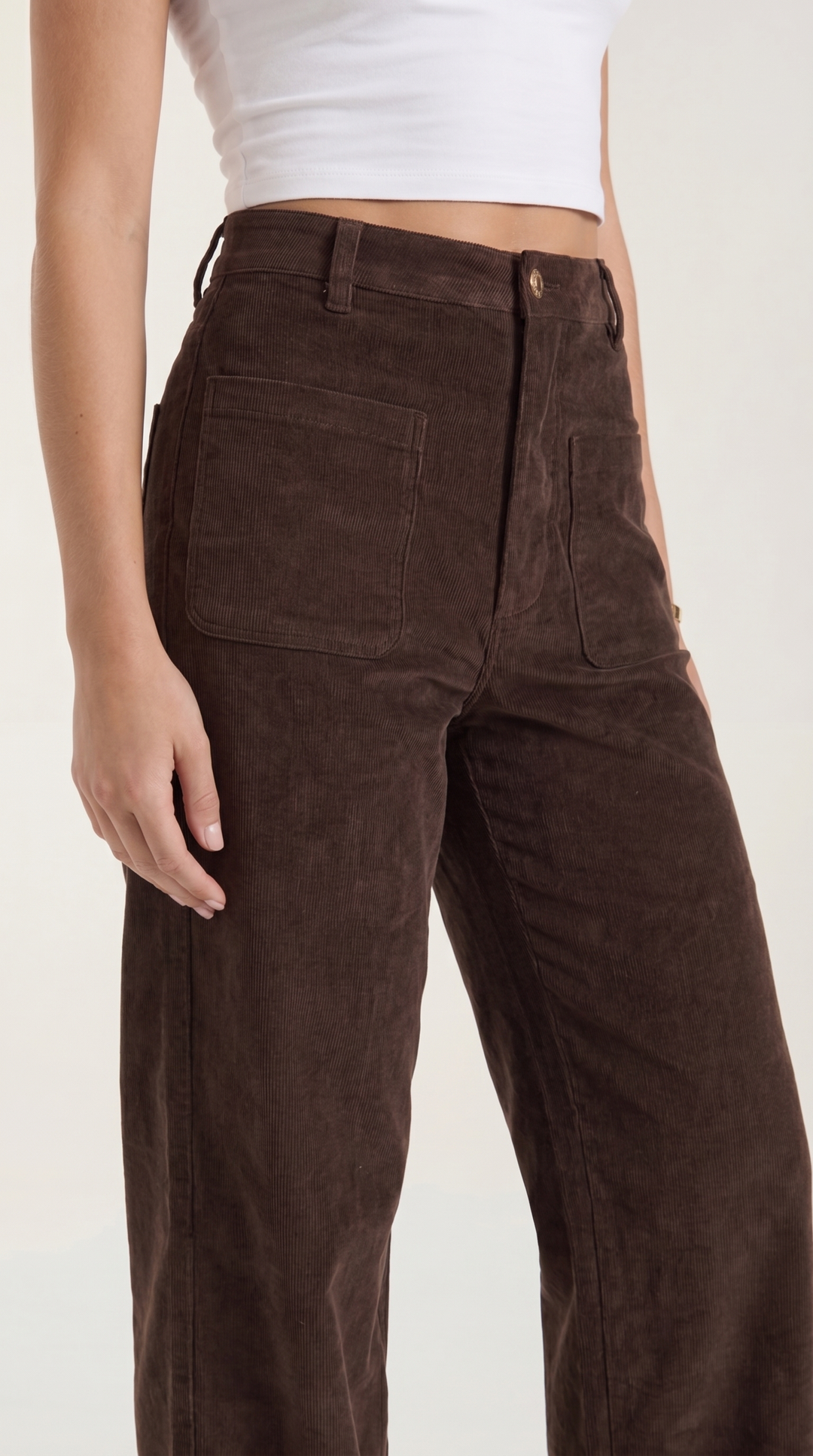 Blahoslava | Pantaloni a gamba larga con vita alta