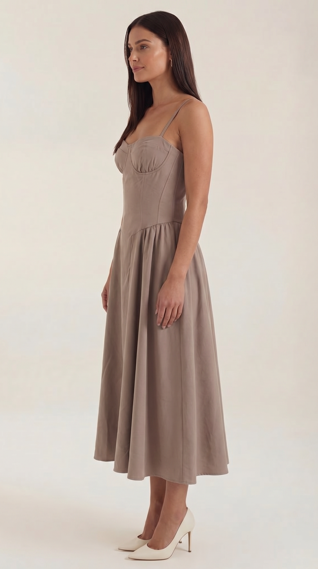 Izolda | Abito midi con corsetto