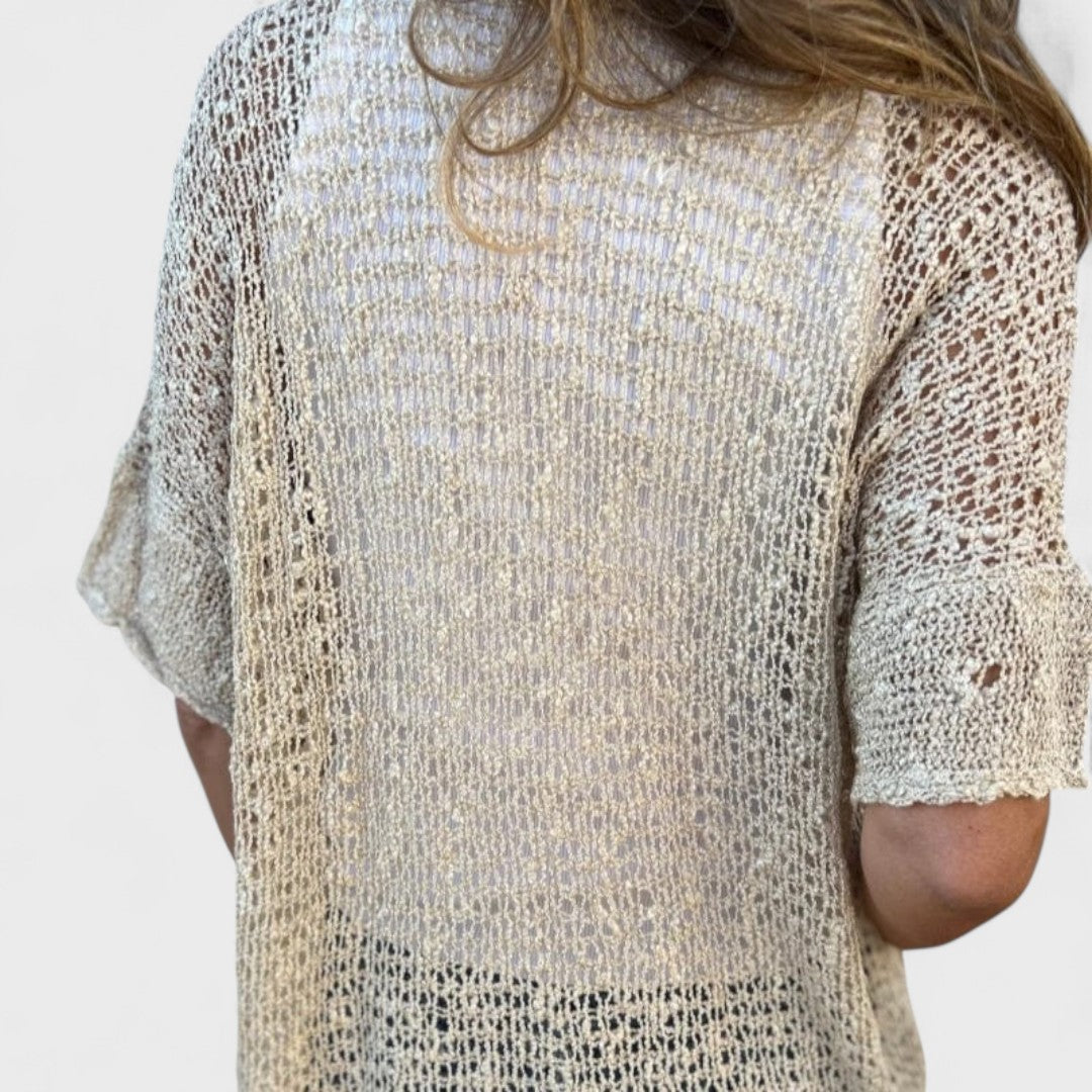 Zdena | Maglione intrecciato