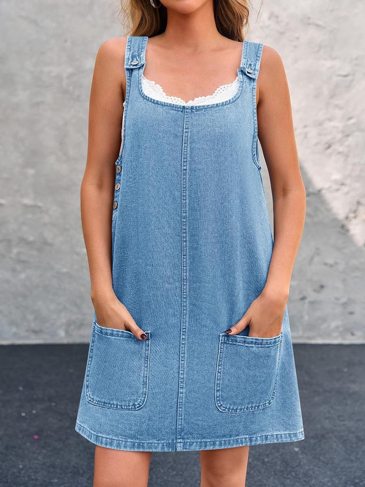 Irena | Abito lungo in denim