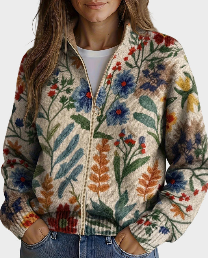 Tabitha | Cardigan floreale