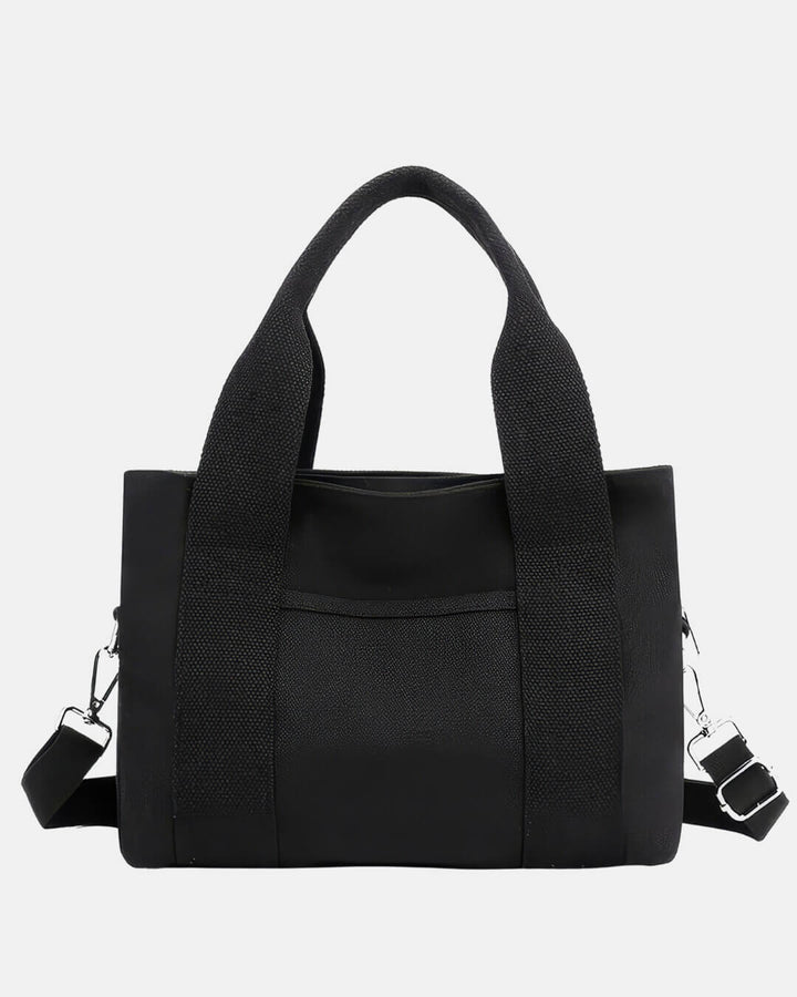 Borsa tote casual con tracolla regolabile