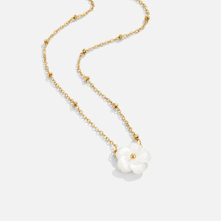 Collana floreale Fiore bianco
