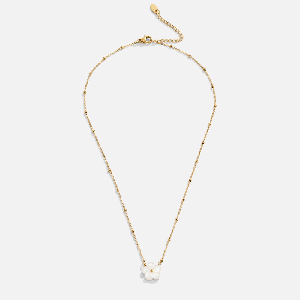 Collana floreale Fiore bianco